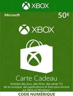 Carte Xbox 50€