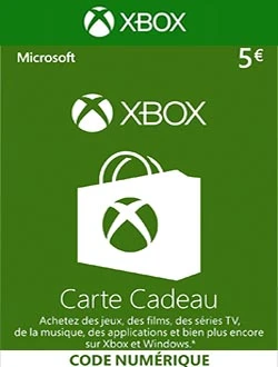 Carte Xbox 5€